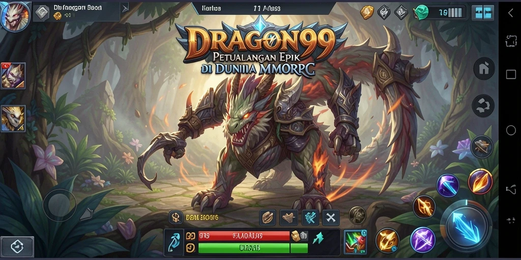 Gameplay seru dalam dunia fantasi DRAGON99 yang memikat.