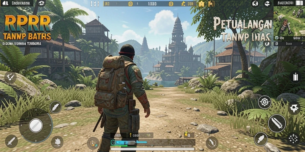 Gameplay seru dalam dunia terbuka yang luas dan imersif.