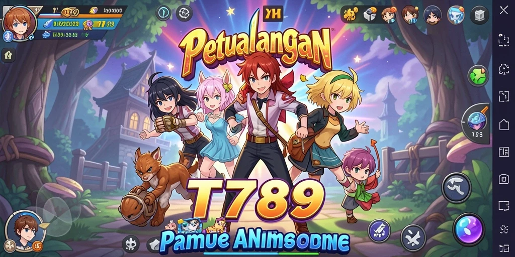 Tampilan menarik dari gameplay TT789 dengan karakter Anime yang menawan.